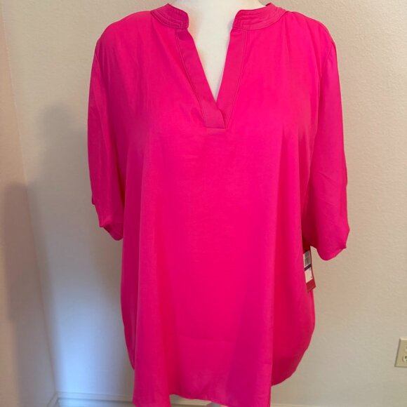 Vince Camuto Quinn Puff Sleeve Blouse - Picture 1 of 6